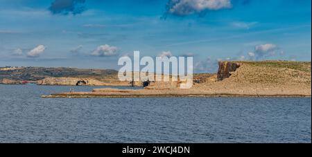 Isola di Comino e Malta Foto Stock