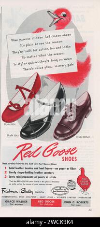 Vintage 'Good Housekeeping' Magazine febbraio 1953 Issue Advert, USA Foto Stock