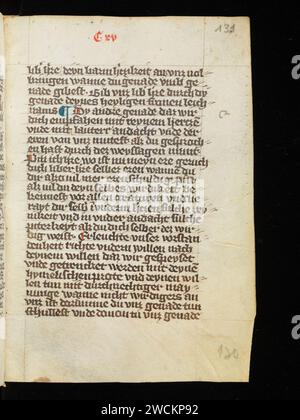 Aarau, Aargauer Kantonsbibliothek, MsBN 49, F. 131r – Prayer book. Foto Stock