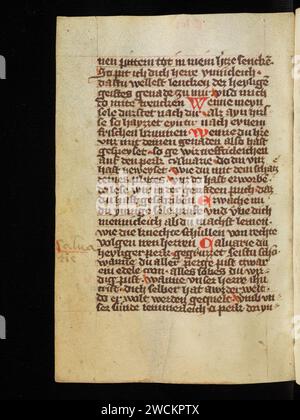 Aarau, Aargauer Kantonsbibliothek, MsBN 49, F. 169v – Prayer book. Foto Stock