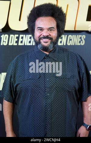 Madrid. Spagna. 20240116, Carlos Jean partecipa alla premiere «El ...