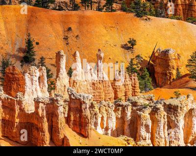 Bryce Canyon wiev nello Utah, Stati Uniti Foto Stock