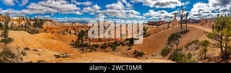 Bryce Canyon wiev nello Utah, Stati Uniti Foto Stock