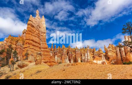 Bryce Canyon wiev nello Utah, Stati Uniti Foto Stock