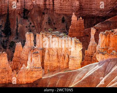 Bryce Canyon wiev nello Utah, Stati Uniti Foto Stock