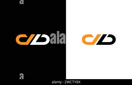 Design creativo del logo Letter DD moderno, icona vettoriale iniziale D DD minimalista. Illustrazione Vettoriale