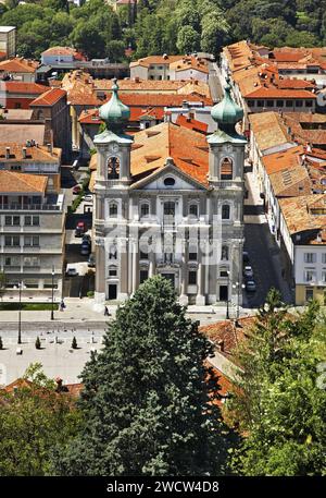 Chiesa di Sant Ignazio a Gorizia. Italia Foto Stock