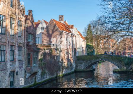 Brujas, Brugge, Belgio, Europa Foto Stock