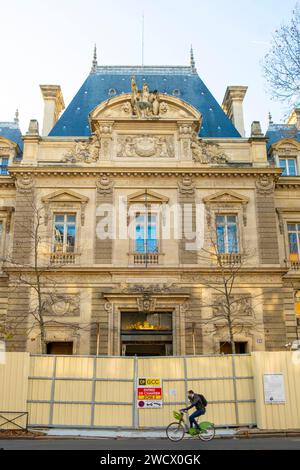 Francia, Parigi, Ilot Saint Germain che ospita parte del Ministero delle forze Armate Foto Stock