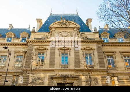 Francia, Parigi, Ilot Saint Germain che ospita parte del Ministero delle forze Armate Foto Stock