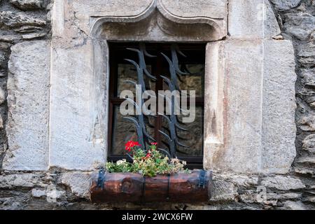 Garos Town, la Valle dell'Aran, Spagna, Europa Foto Stock