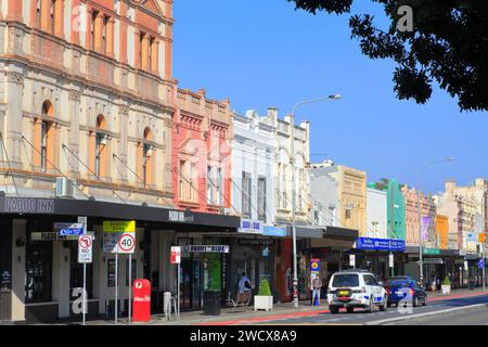 Australia, nuovo Galles del Sud, Sydney, distretto di Paddington, Oxford Street, architettura vittoriana Foto Stock