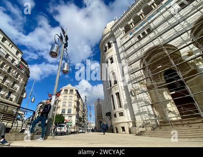 La Grande poste ad Algeri è un edificio di stile neo-stile moresco Arabisance costruito ad Algeri nel 1910 da Henri-Louis detto Jules Voinot architetti e Marius Foto Stock