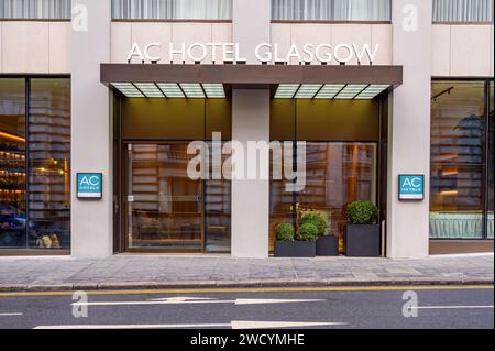 AC Hotel by Marriott, George Street, Glasgow, Scozia, Regno Unito, Europa Foto Stock