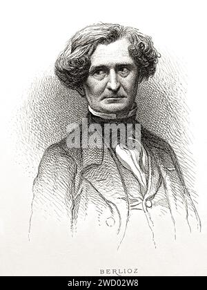 1860 c. , FRANCIA : il compositore francese HECTOR BERLIOZ ( 1803 - 1869 ). Incisore sconosciuto . - STORIA - FOTO STORICHE - COMPOSITORE - OPERA LIRICA - CLASSICA - RITRATTO - RITRATTO - MUSICISTA - MUSICA - ILLUSTRAZIONE - INCISIONE - INCISIONE - INCISIONE - ARCHIVIO GBB Foto Stock