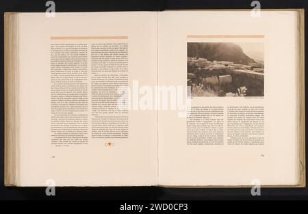 Tempel van Apollon a Delfi, Frédéric Boissonnas, c. 1905 - in o prima del 1910 stampa fotomeccanica DelphiBerlin carta collotipo paesaggio con rovine Tempio di Apollon Foto Stock