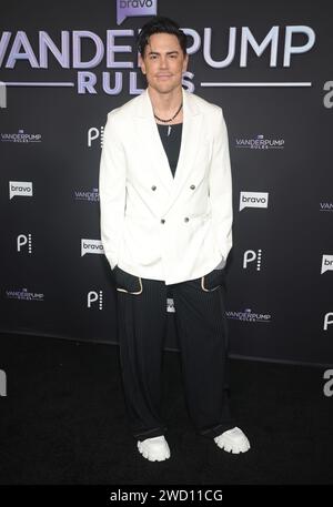 Los Angeles, CA. 17 gennaio 2024. Tom Sandoval al Vanderpump Rules Season 11 Premiere Party all'Hollywood Palladium di Los Angeles, California, il 17 gennaio 2024. Crediti: Faye Sadou/Media Punch/Alamy Live News Foto Stock