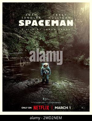 SPACEMAN film Netflix del 2024 con Adam Sandler nei panni di Jakub ...