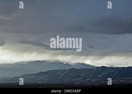 Camino al Horconal Humahuaca Jujuy Argentina. 4761 metri sobre al nivel del mar. Foto Stock