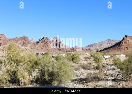 Boondocking su terreni pubblici Foto Stock