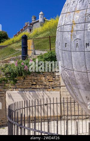 Durlston Country Park, Swanage, Regno Unito Foto Stock