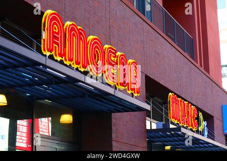 Hollywood, California: Negozio di musica Amoeba situato al 6200 di Hollywood Blvd Foto Stock