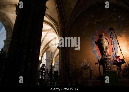 Cappella del Santo Sacramento, Cattedrale di Notre-Dame de Verdun, Verdun, Mosa, regione Grand-Est, Francia Foto Stock