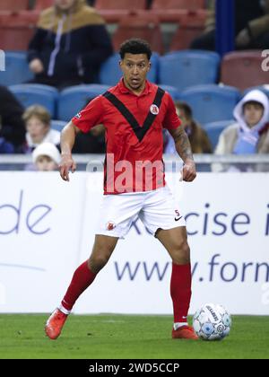 ARNHEM - Cody Claver dell'AFC Amsterdam durante la partita di TOTO KNVB Cup tra Vitesse e AFC (AM) al Gelredome il 18 gennaio 2024 ad Arnhem, nei Paesi Bassi. ANP BART STOUTJESDIJK Foto Stock