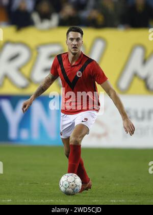 ARNHEM - Tim Linthorst dell'AFC Amsterdam. Durante la partita di TOTO KNVB Cup tra Vitesse e AFC (AM) al Gelredome il 18 gennaio 2024 ad Arnhem, nei Paesi Bassi. ANP BART STOUTJESDIJK Foto Stock