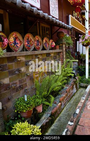 Meinong Folk Village a Kaohsiung, Taiwan Foto Stock