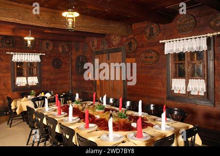 Complesso alberghiero e ristorante Pastewnik a Przeworsk. Polonia Foto Stock
