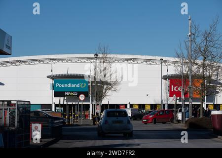 St Andrew`s Shopping Park, Birmingham, Regno Unito Foto Stock