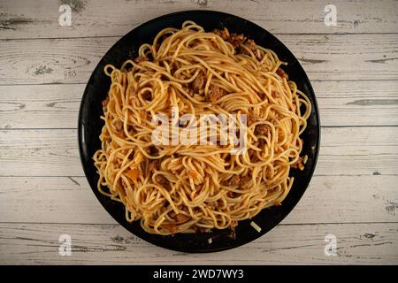 Spaghetti bolognasi Foto Stock