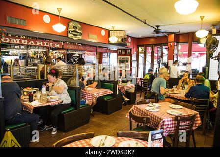 New York: Lombardi's Pizza, a Little Italy, Manhattan Foto Stock