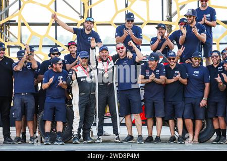 Yanbu, Arabie Saoudite. 19 gennaio 2024. Durante il podio finale della Dakar 2024 il 19 gennaio 2024 a Yanbu, Arabia Saudita - foto Florent Gooden/DPPI Credit: DPPI Media/Alamy Live News Foto Stock