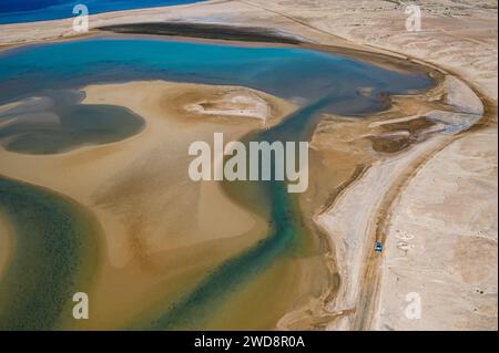 DUMAS Romain (fra), Rebellion Racing, Toyota Hilux, FIA Ultimate, azione durante la fase 12 della Dakar 2024 il 19 gennaio 2024 intorno a Yanbu, Arabia Saudita Foto Stock