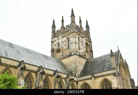 Merton College Chapel, Oxford, Inghilterra Foto Stock