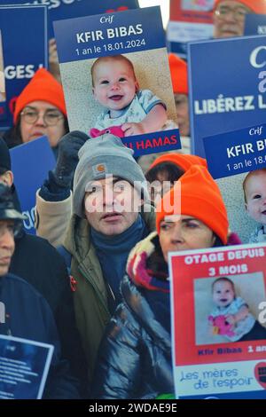 Parigi, Francia. 19 gennaio 2024. Arnaud Klarsfeld avvocato credito: Abaca Press/Alamy Live News Foto Stock