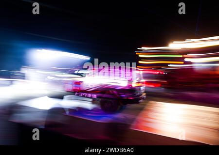 500 MIURA Akira (jpn), BARBET Mayeul (fra), Toyota Auto Body, Toyota Land Cruiser GR Sport, Motul, FIA Stock, azione durante il podio finale della Dakar 2024 il 19 gennaio 2024 a Yanbu, Arabia Saudita Credit: Independent Photo Agency/Alamy Live News Foto Stock