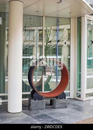 Modello di conduttura, tubo, Nord Stream, Industriestrasse 18, 6302 Zug Foto Stock