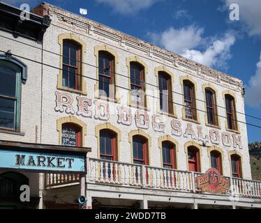 Red Dog Saloon, Virginia City, Historic Mining Village, Nevada, USA Foto Stock