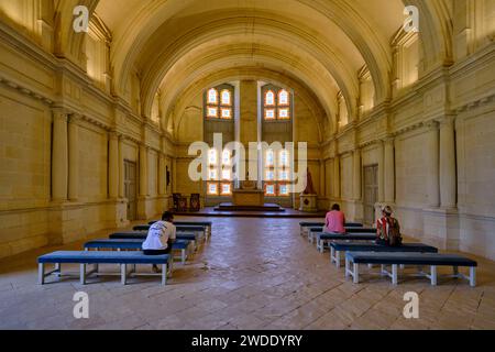 Francia, Loir-et-Cher (41), Vallée de la Loire classée patrimoine mondial de l'UNESCO, Chambord, le château de Chambord, chapelle // Francia, Loir-et-C. Foto Stock