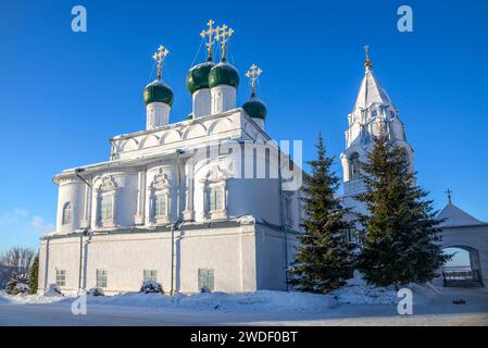 Monastero Nikitsky. La Chiesa dell'Annunciazione della Beata Vergine Maria. Pereslavl-Zalessky. Anello d'oro della Russia Foto Stock