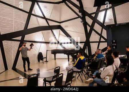 National Sawdust, produttore musicale no-profit e sede a Williamsburg, Brooklyn Foto Stock