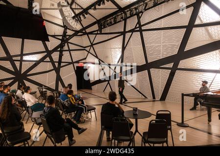 National Sawdust, produttore musicale no-profit e sede a Williamsburg, Brooklyn Foto Stock