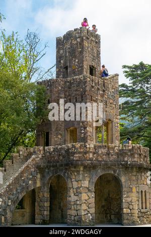 Sintra, Portogallo - 14 settembre 2023. Palazzo Regaleira a Quinta da Regaleira Foto Stock