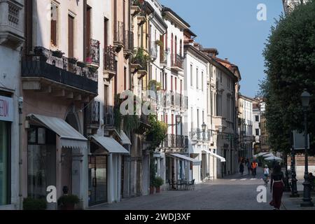 Centro storico di Vicenza, provincia di Vicenza, Veneto, Italia© Wojciech Strozyk / Alamy Stock Photo **** didascalia locale *** Foto Stock