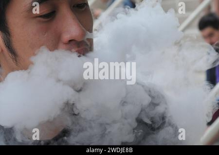 San Diego/california/ 27 Septemper 2019, un po' di svapo all'evento Twichcon al San Diego Convention Cneter a San Diego oggi, evento del fine settimana a San Diego. Foto. Francis Dean / Deanpicture. Foto Stock