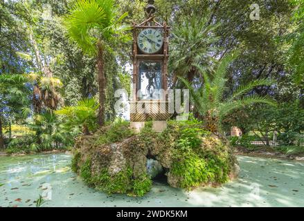 Giardini di Villa Borghese a Roma, Italia. Foto Stock