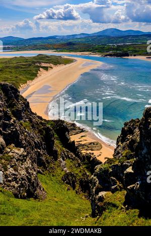 Five Fingers Strand, Malin, Inishowen, Contea di Donegal, Irlanda Foto Stock